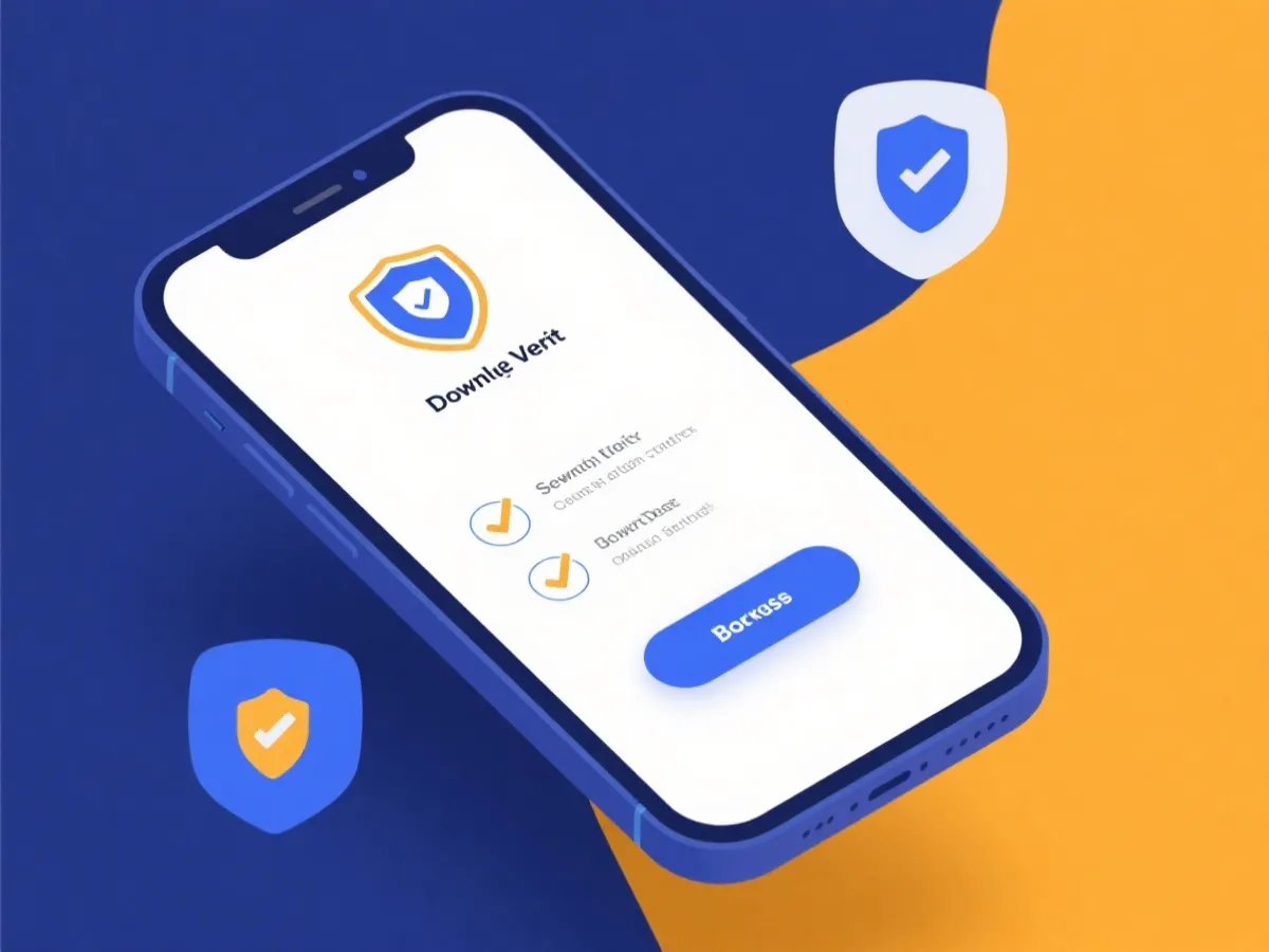 APP下载与安全核验示意图